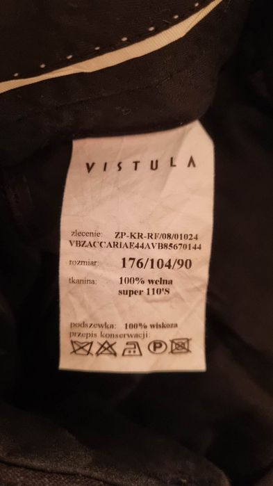 Garnitur Vistula 176/104/90 wełna