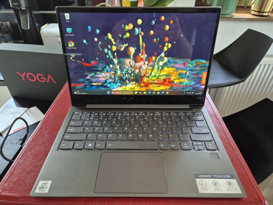 Yoga i7-10510U 512GB laptop mobilny  S730