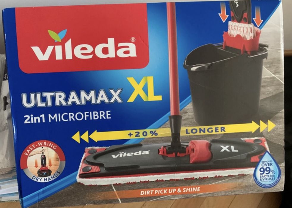Nowy zestaw mop Vileda ULTRAMAX XL wiadro