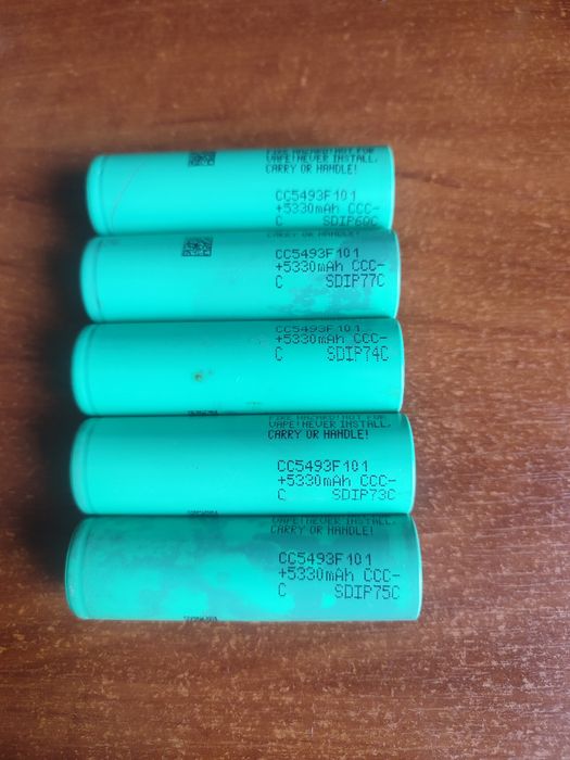 Акумулятори 21700 5500 mAh