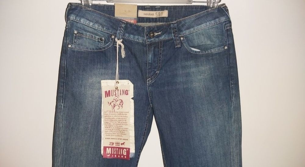 Nowe spodnie Mustang  jeans damskie 36/38