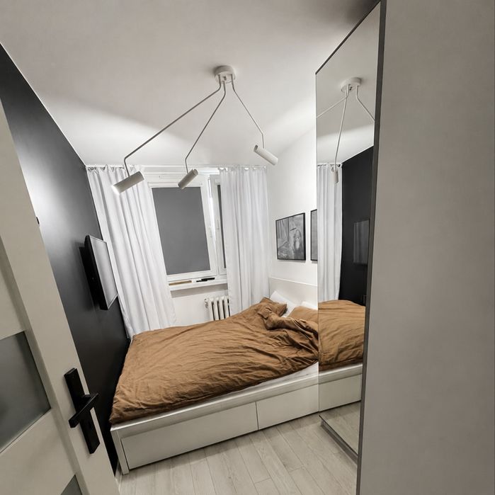 Łóżko MALM Ikea 180x200 białe 2 pojemniki