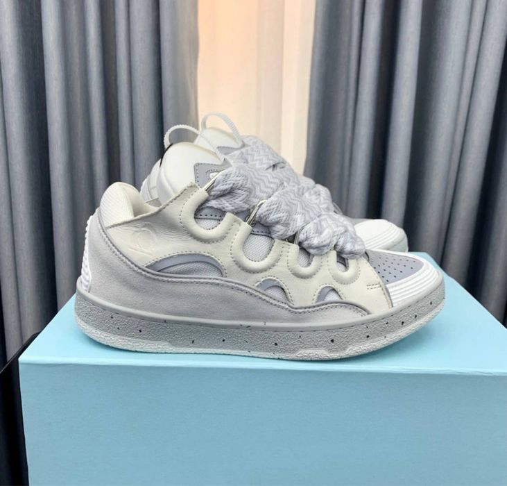 ‼️БЕЗ ПРЕДОПЛАТ, РОЗПРОДАЖ‼️ Кросівки lanvin curb | ланвин курб карб кроссовки люкс качество на лето норм