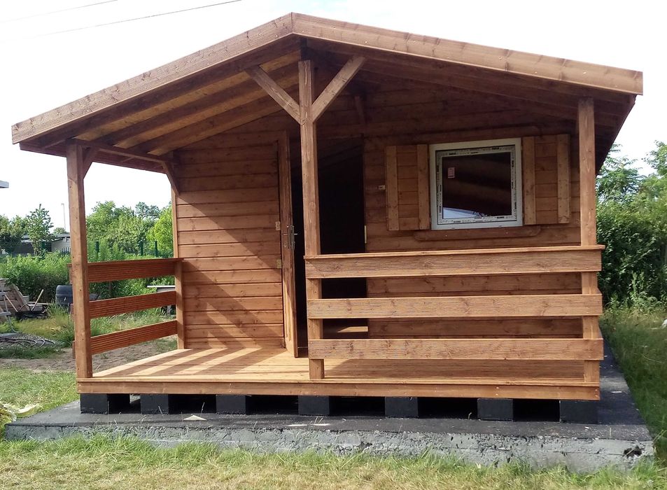 Domki drewniane STUGA 24 m² bez pozwolenia, z montażem