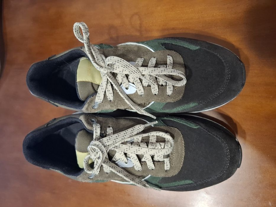 Sapatilhas Geox Spherica Actif X1 ABX verde castanho (Homem)