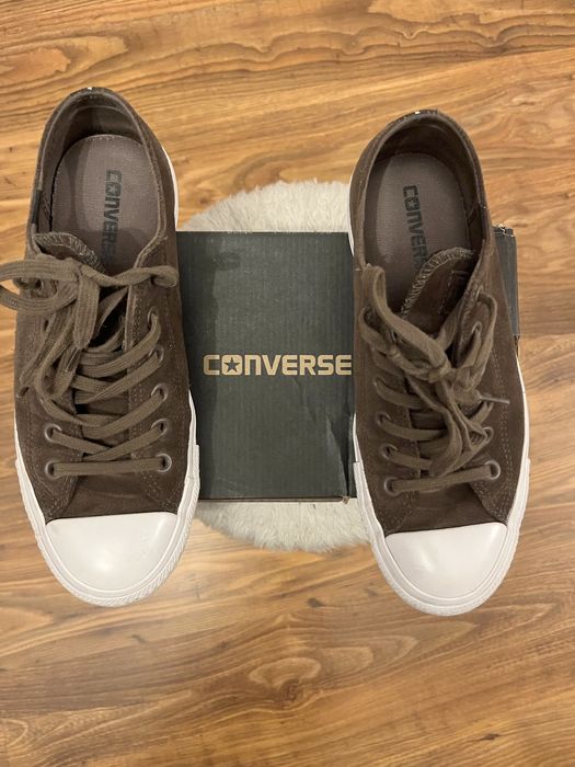 Trampki Converse Chuck zamszowe zielone