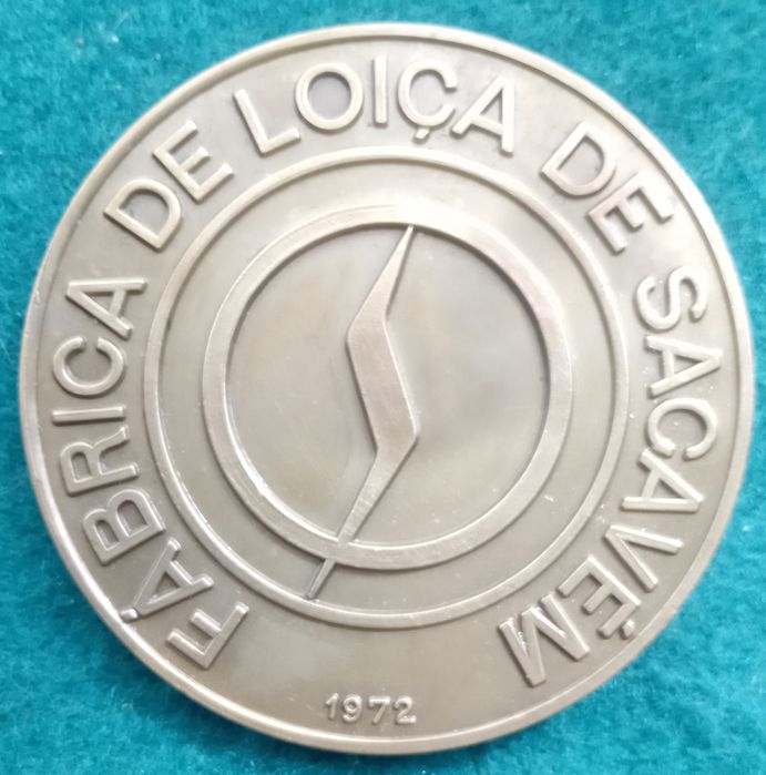 Medalha fabrica de loiça de Sacavém