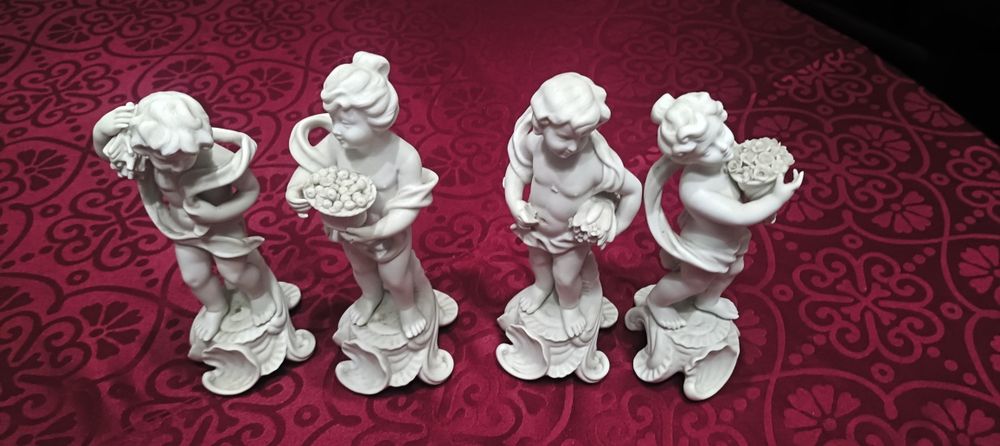 Conjunto de esculturas em porcelana "biscuit" da Vista Alegre