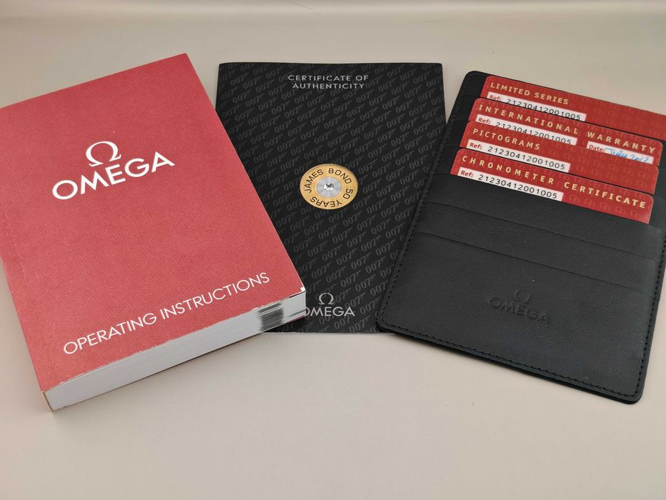 Omega Seamaster James Bond 007 50th Anniversary Limitowany - komplet BDB