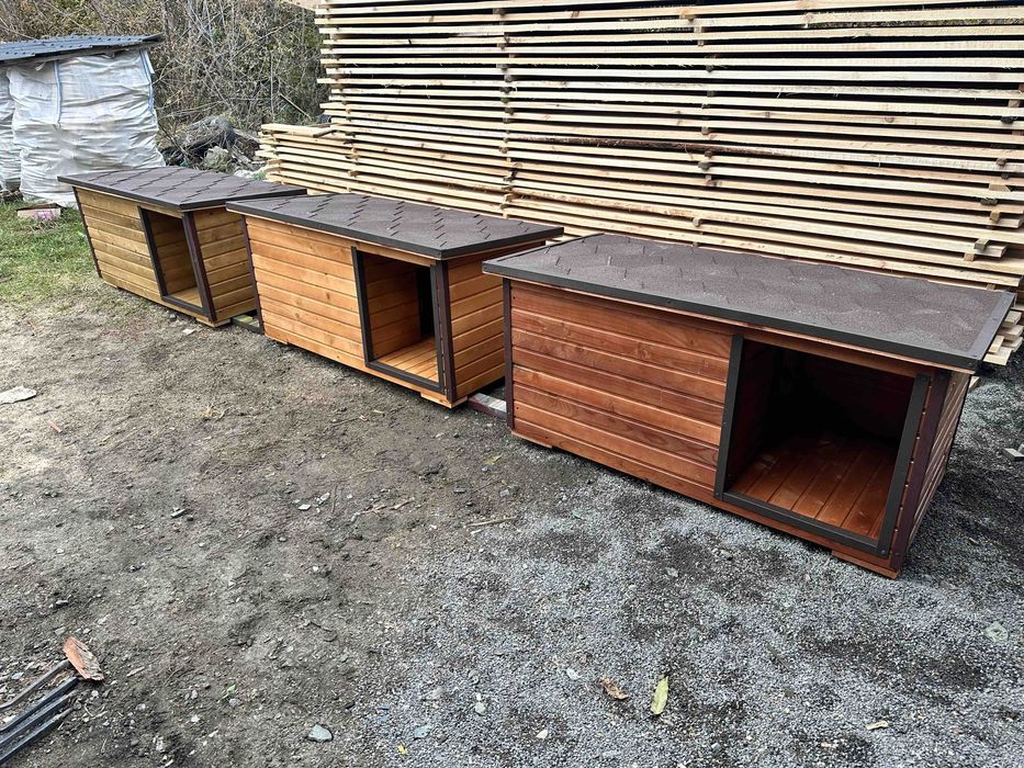 Будка для середньої собаки (утеплена, розбірна)