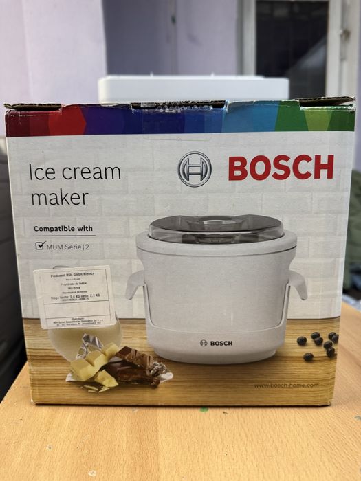 Przystawka do robienia lodów Bosch MUM2 Nowa