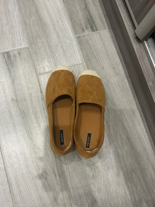 Espadryle brązowe rozmiar 39