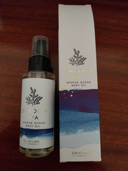 Óleo Corporal hidratante, Swedish Spa, Oriflame, Mirror Ocean