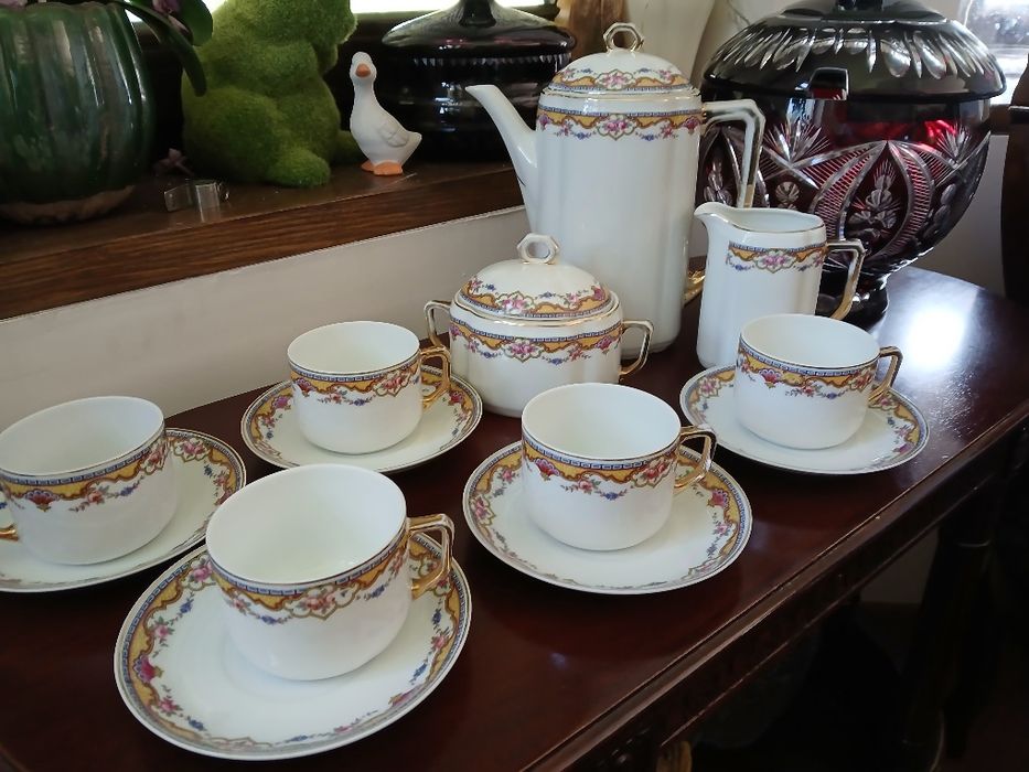 Ćmielów przedwojenne Gniezno serwis dla 5 osób