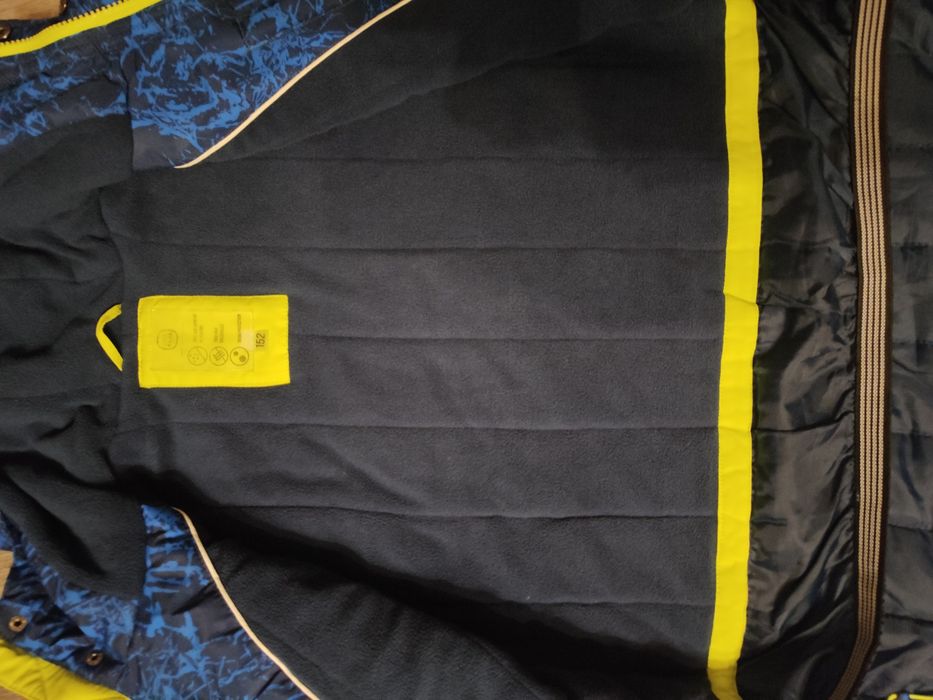 SMYK Kurtka Zimowa Chłopięca Narciarska Z Kapturem