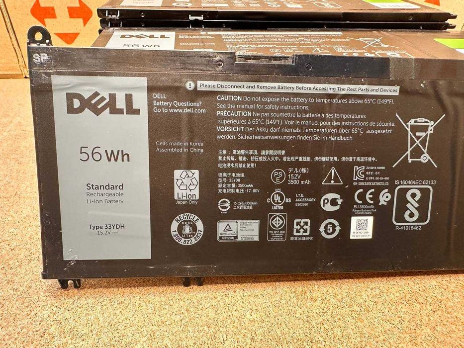 Оригінальна Батарея 33YDH | Dell G3 15 3579 | Dell Latitude 3500
