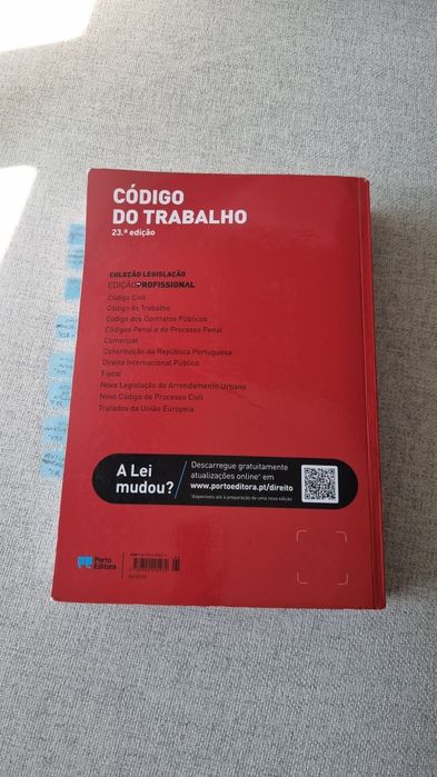 Código do Trabalho 23 Edição