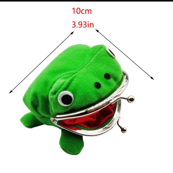 Portfelik żabka nowy