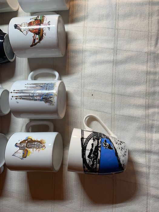 Various Mugs with Different Decorations64564245500419122
