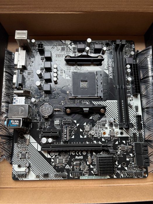 ASRock X370M-HDV Płyta główna AM4
