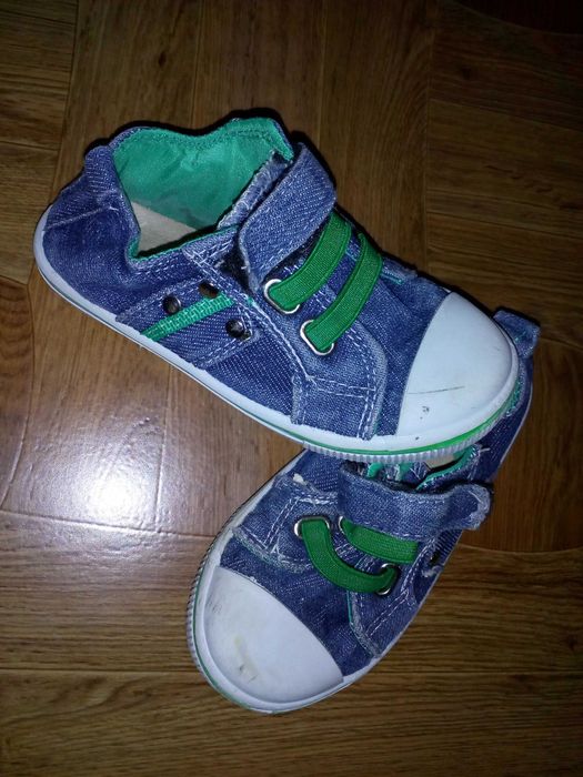 Кеды детские джинсовые