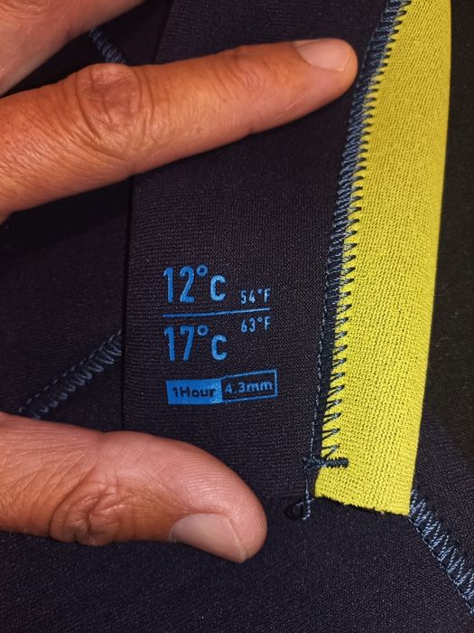 Fato surf criança 4/3mm
