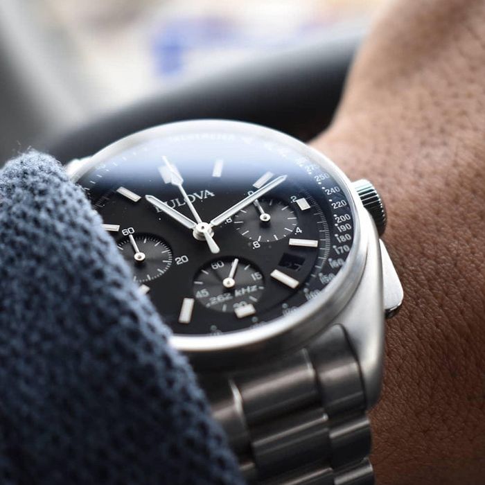 *NOVO* Bulova 96B258 Lunar Pilot Edición Especial Cronógrafo (45mm)