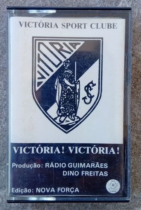 Cassete k7 antiga do Vitória de Guimarães