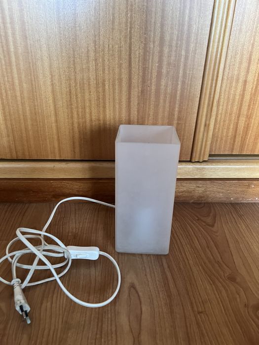 Candeeiro vidro Ikea