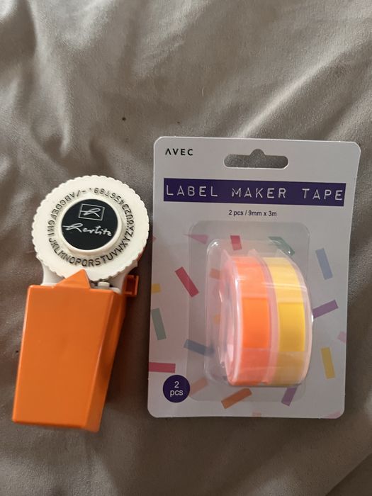 Wytłaczarka do etykiet + taśmy Drukarka