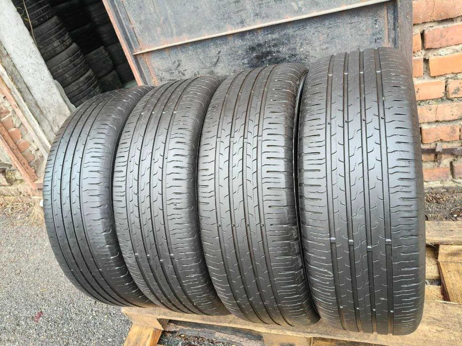 Continental Eco Contact 6 225/60r18 104V Extra Load made in Germany 4шт, 21-23год, 5мм, ЛЕТО. Привезены из Германии