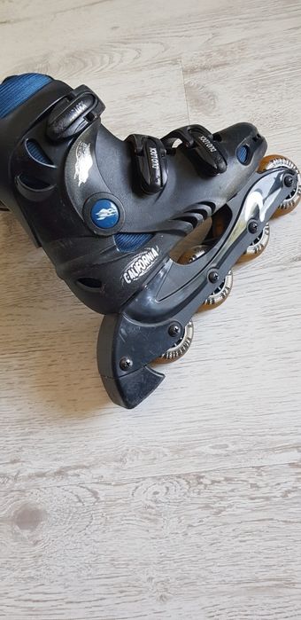 Łyżworolki rolki roz.36 czarne