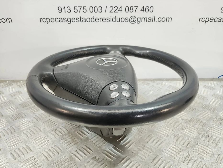Volante Completo em Pele Multifunções Mercedes Benz SLK R171