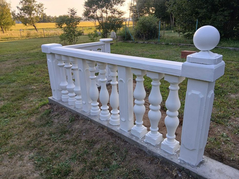 Balustrada betonowa, tralka wzór  nr. 3