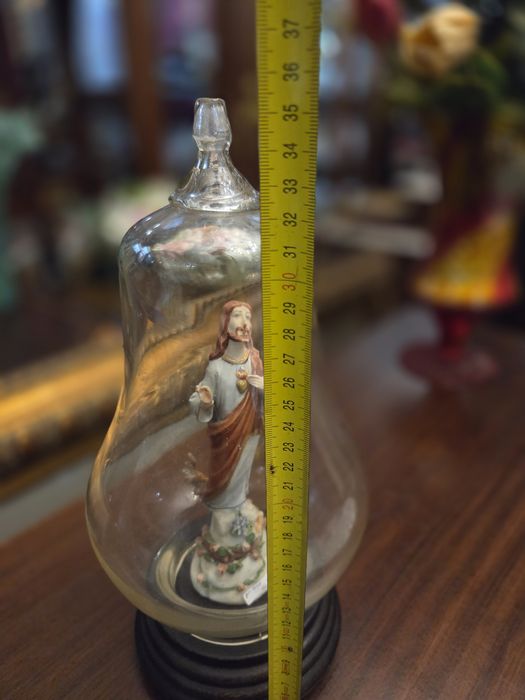 Sagrado Coração de Jesus e redoma