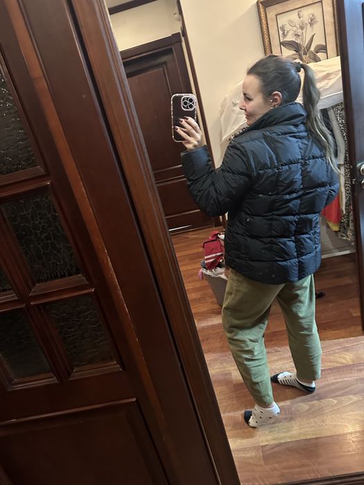 Пуховик adidas , чорна куртка . Адідас