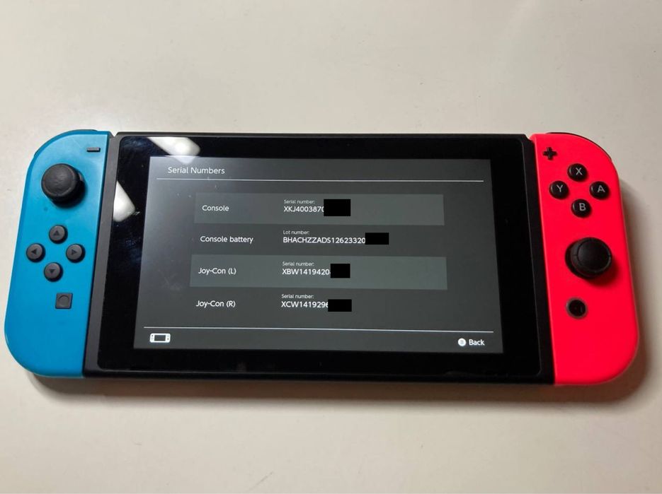 Nintendo switch V2