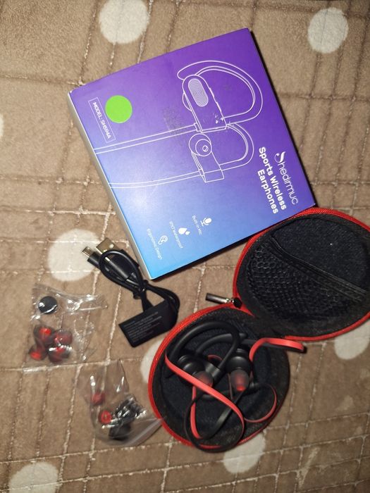 Бездротові спортивні навушники Shedirmuc Sports Wireless Earphones, мо