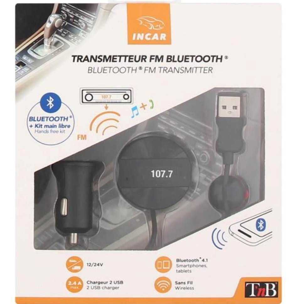 Transmetteur FM Bluetooth TNB TNB - Transmetteur bluetooth