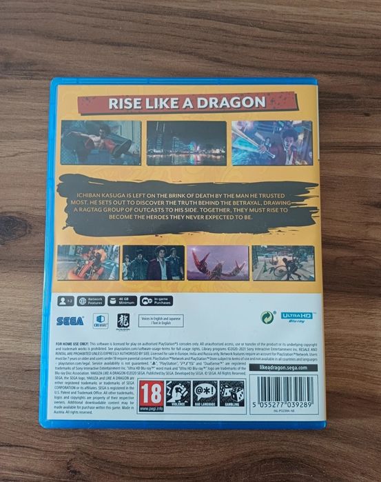 PS5 Yakuza: Like a Dragon