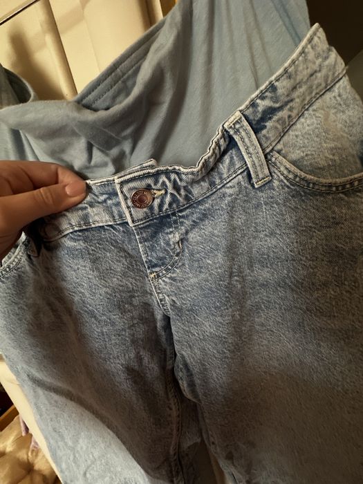 Джинси МОМ для вагітних