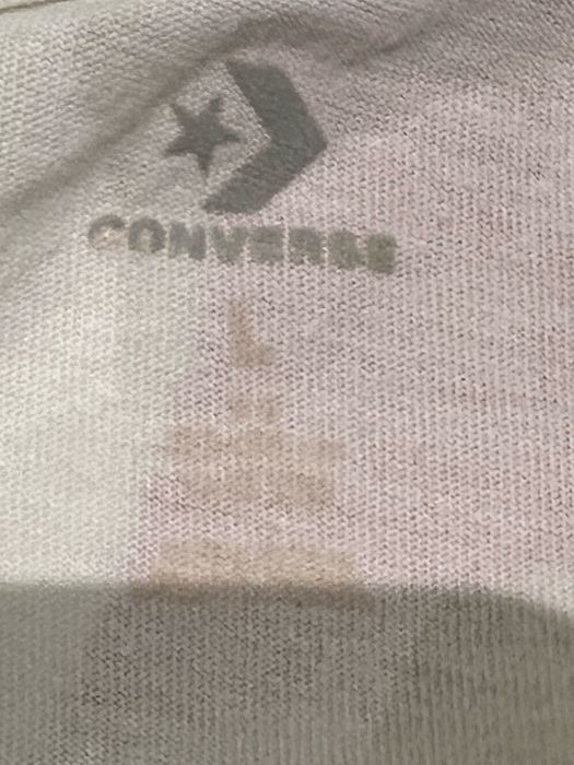 Converse koszulka z krótkim rękawem biała