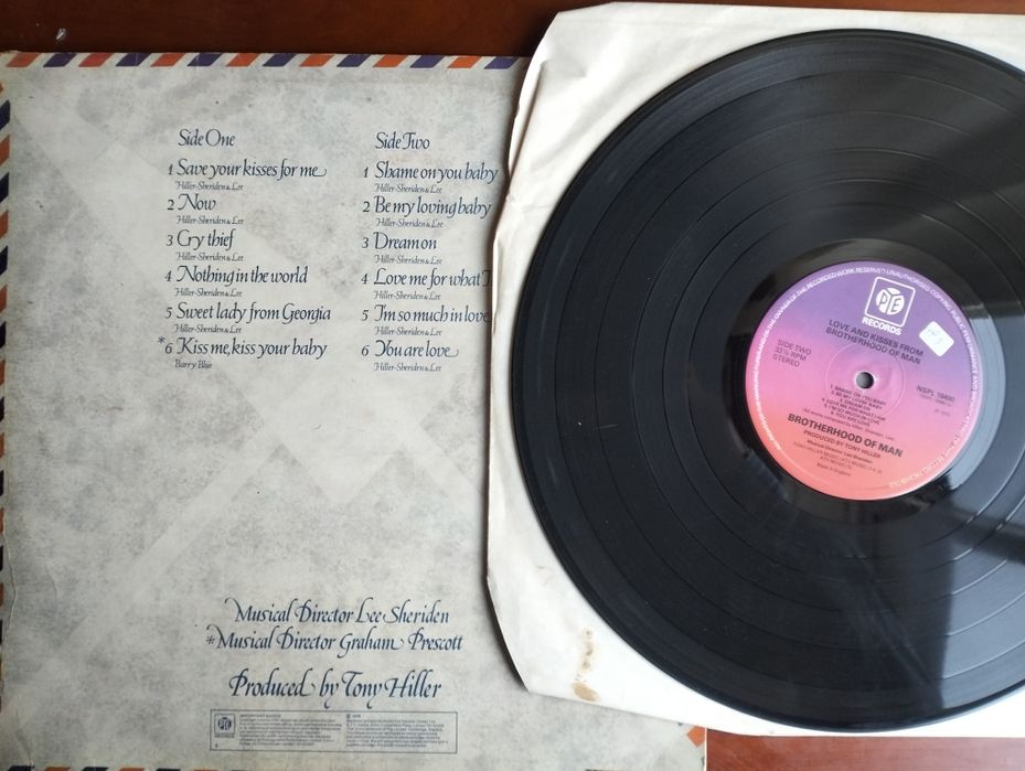 LP Brotherhood of Man (Love and Kisses)