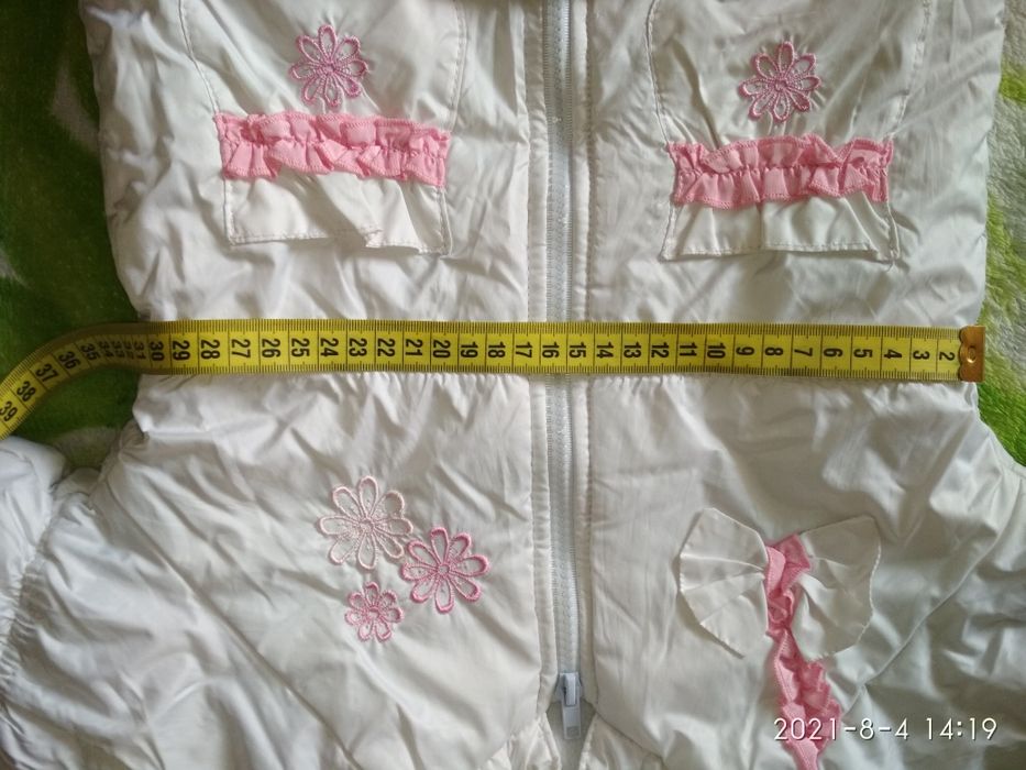 0-2 роки. Комбінезон конверт еврозима,  костюм на дівчинку