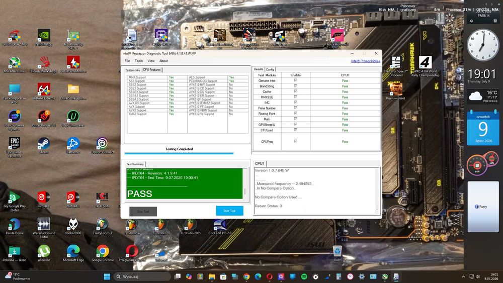 Procesor intel i5 12400f