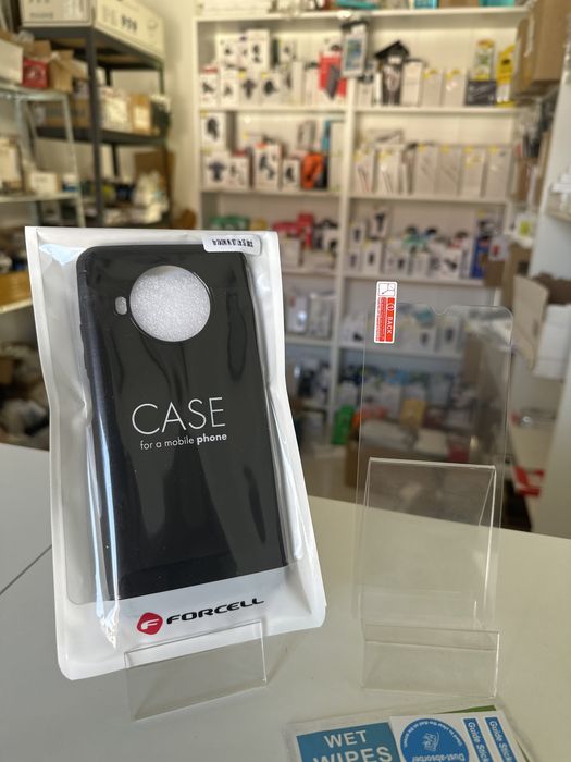 Etui carbon + szkło hartowane XIAOMI MI 10T lite 5G