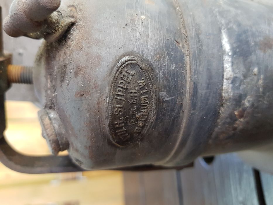 UNIKAT Kolejowa lampa karbidowa Seippel