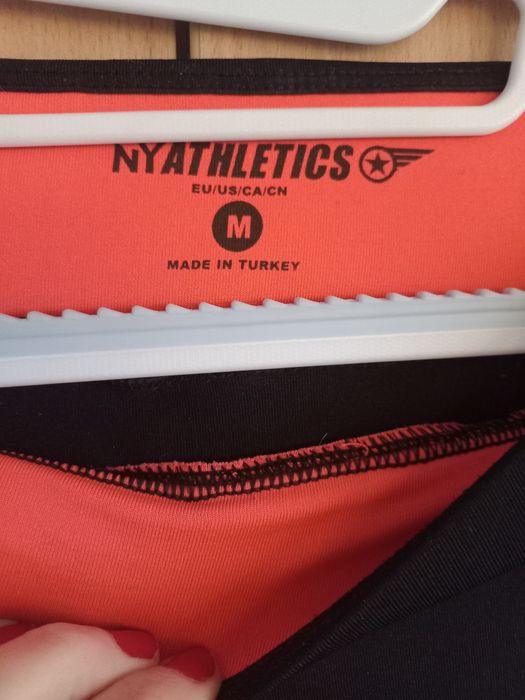 Leginsy sportowe do biegania fitness M
