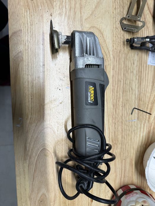 meec tools zestaw narzedzi klucz udarowy, wkretarka, szlifierka, pila, multitool