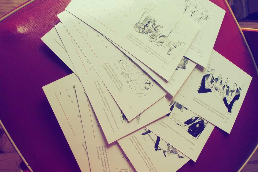 Calendário Eça de Queirós de 2015